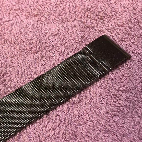 Burtley & Baines Blk & Rose Gold Large Faced Watch - Picture 6 of 6